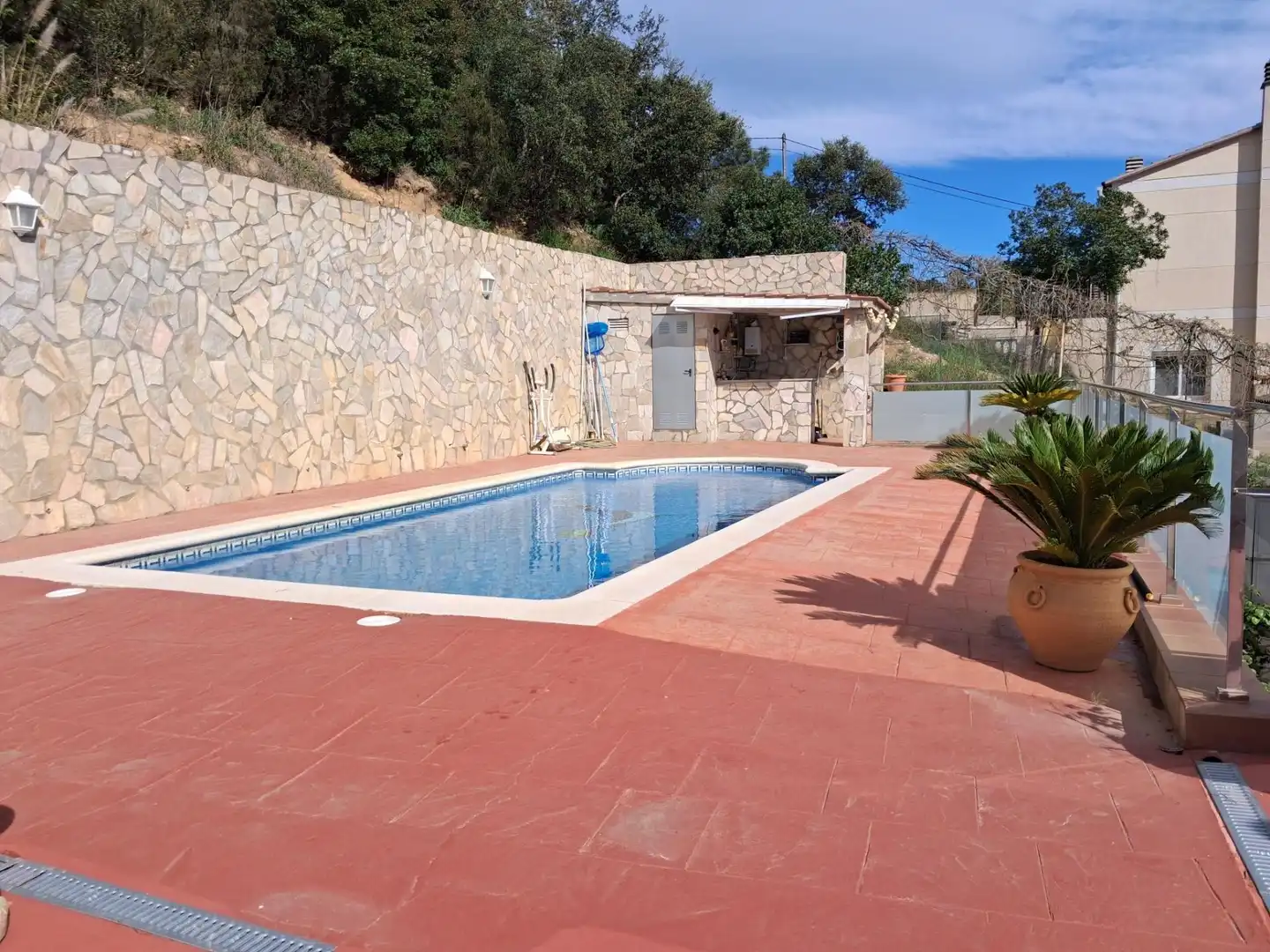 Swimming pool of Houses for sale in Vidreres  with Heating, Private garden and Swimming Pool