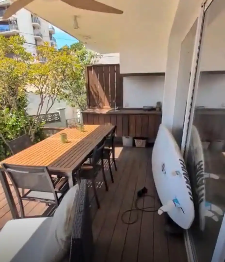 Terrasse von Erdgeschoss zum Verkauf in Palamós mit Klimaanlage, Privatgarten und Terrasse