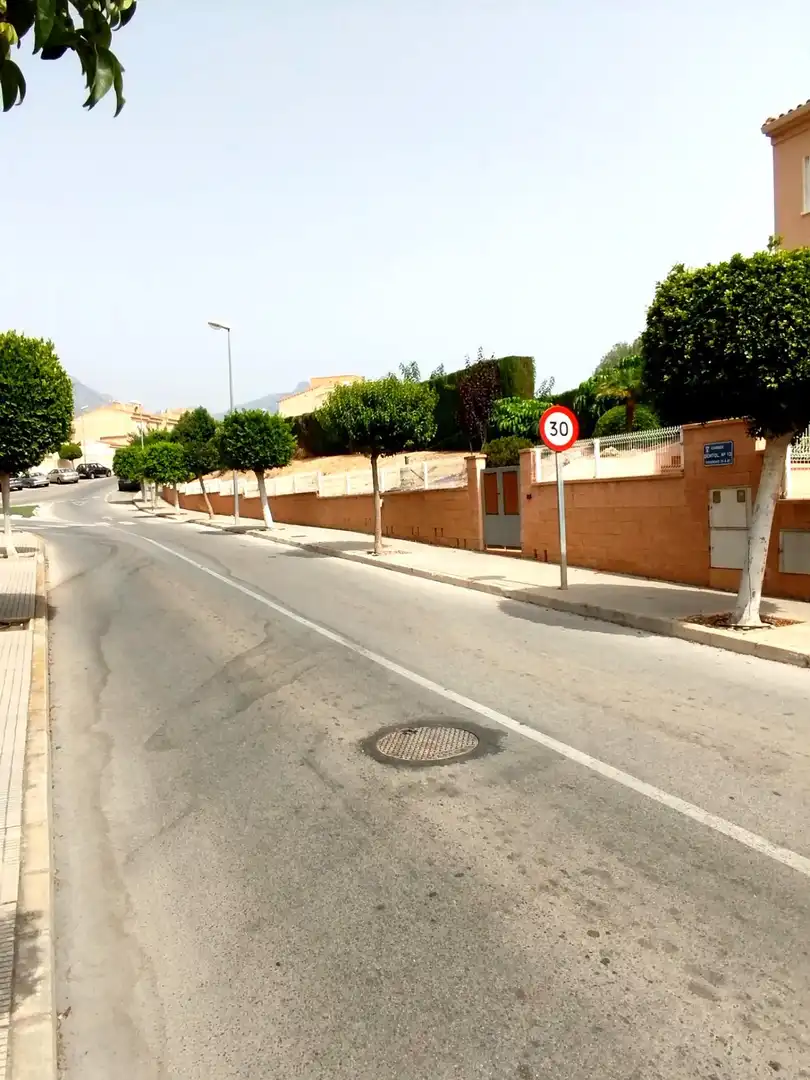 Exterior view of Detached homes for sale in La Nucia  with Air Conditioner, Heating and Private garden