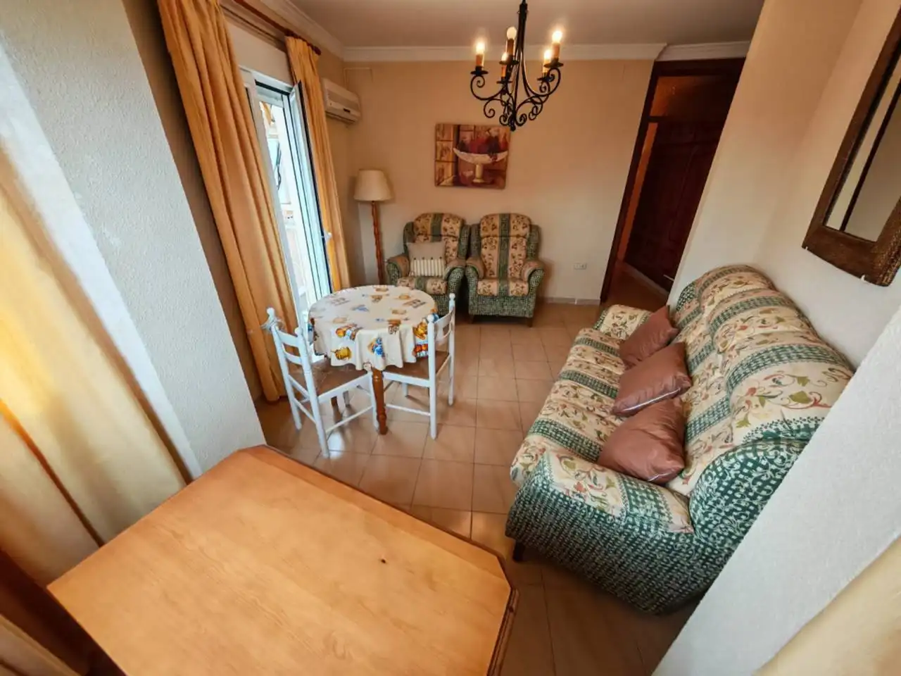 Living room of Flat for sale in Huétor Tájar  with Air Conditioner, Heating and Terrace