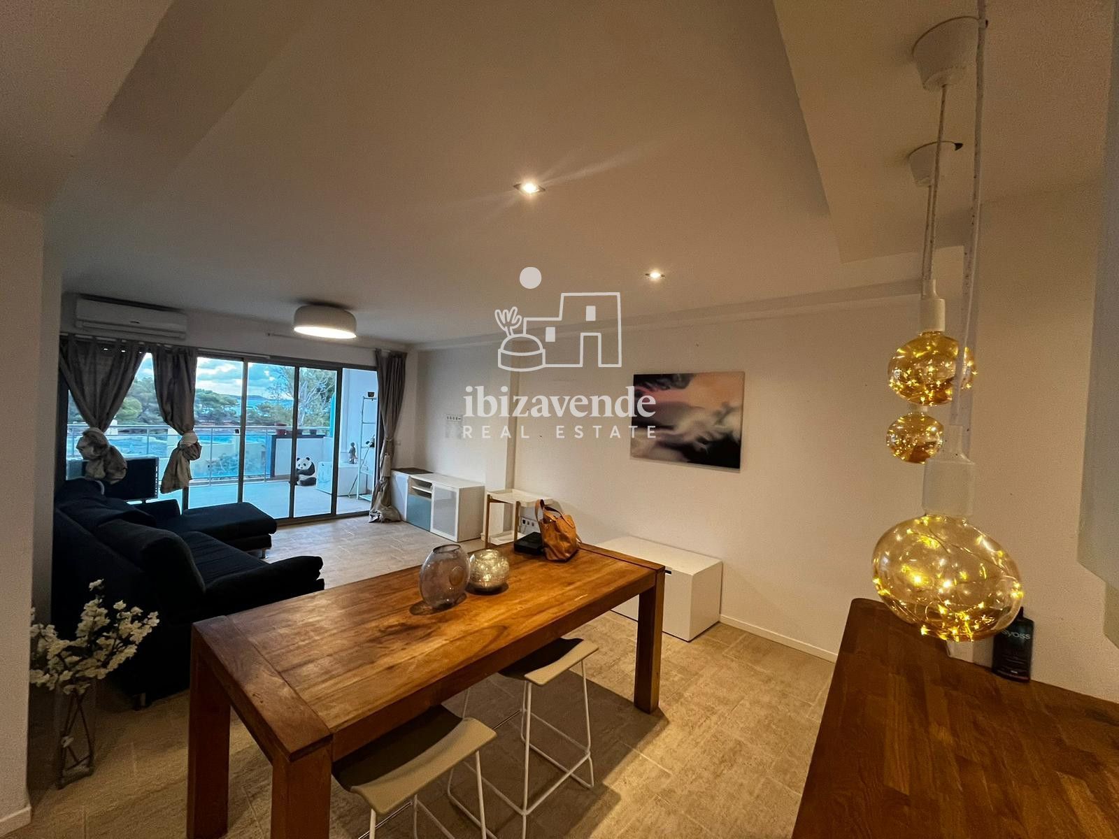 Exterior view of Flat for sale in Santa Eulària des Riu  with Air Conditioner, Heating and Terrace