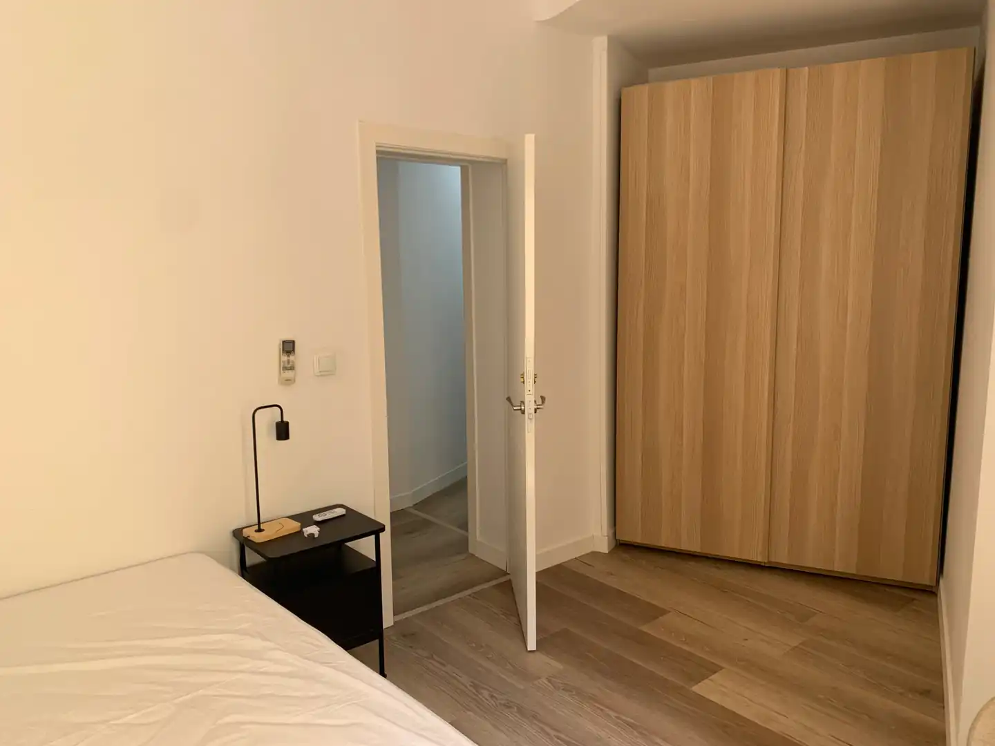 Bedroom of Flat for rent in Madrid  with Air Conditioner, Heating and Terrace