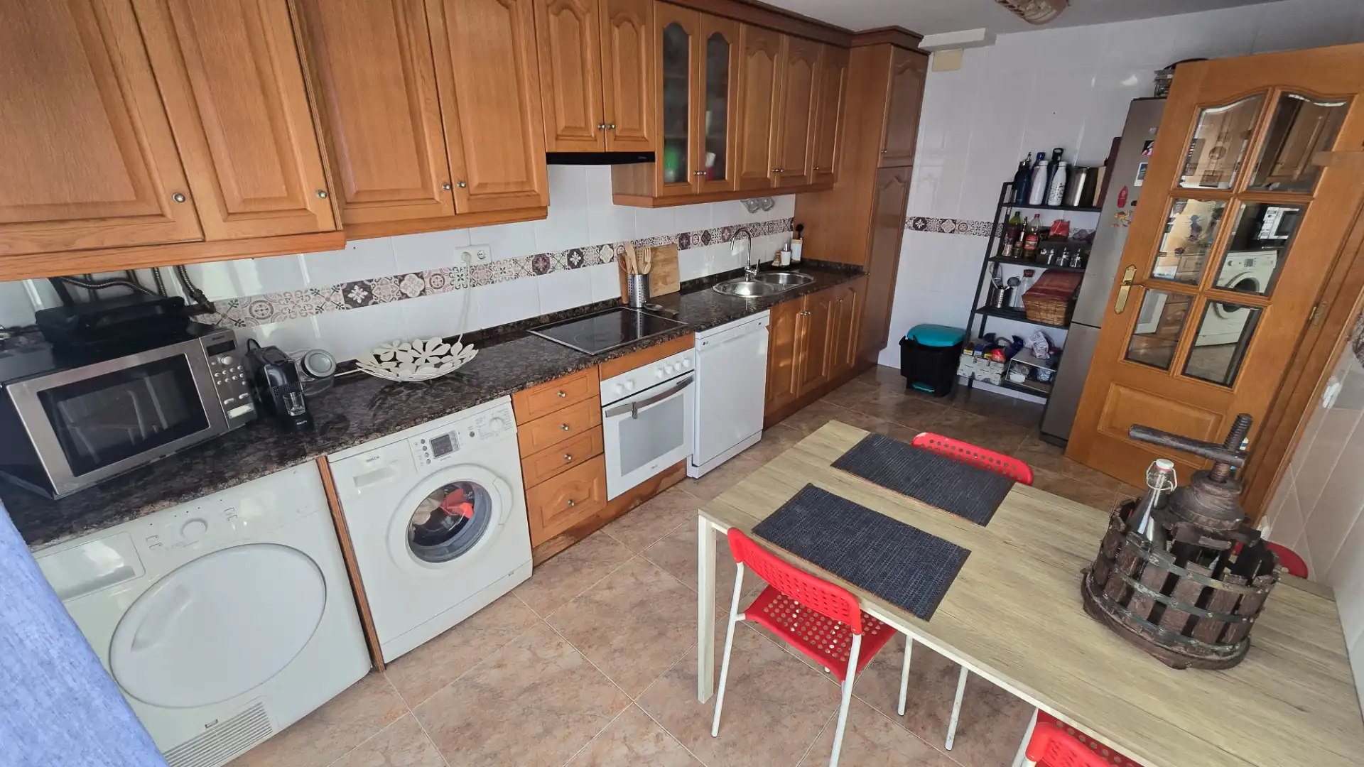 Cocina de Dúplex en venta en Rubí con Aire acondicionado, Calefacción y Parquet
