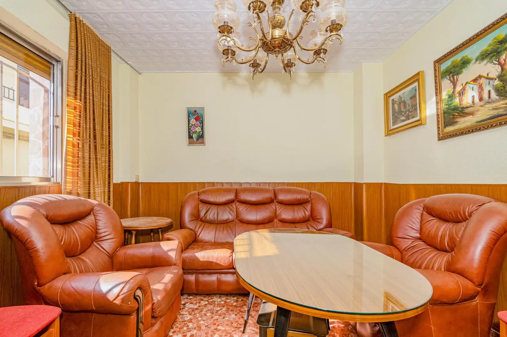 Living room of Houses for sale in Granada  with Terrace