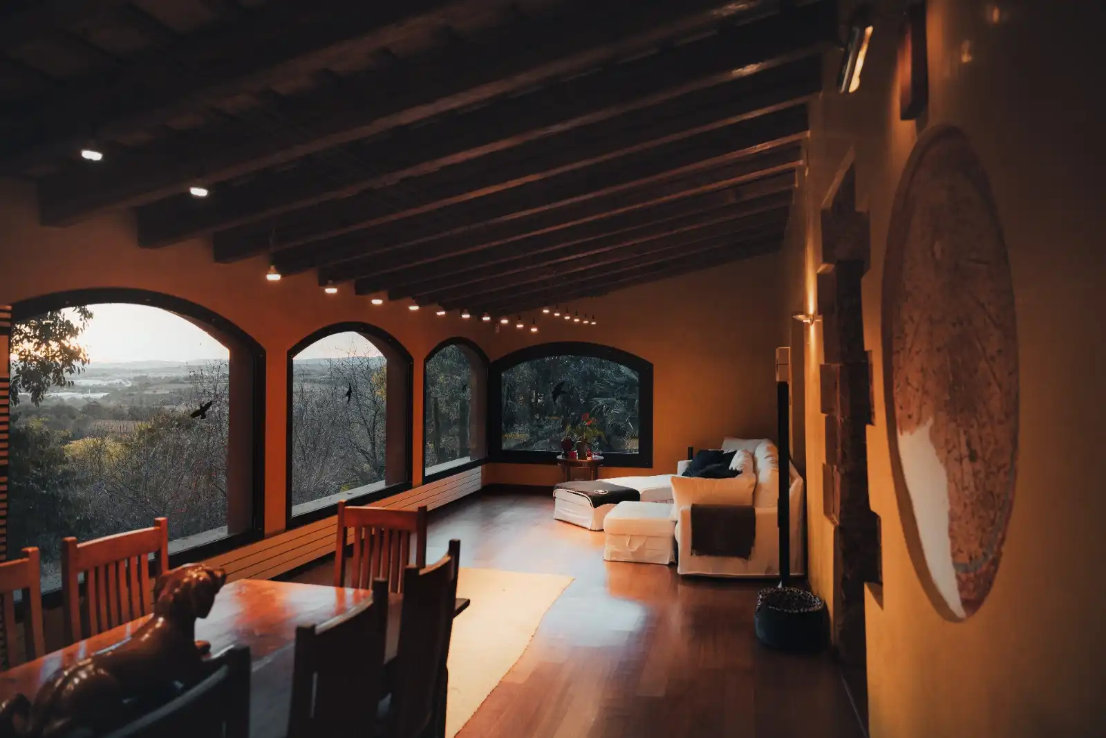 Dining room of Country homes for sale in Vilafranca del Penedès  with Air Conditioner, Heating and Private garden