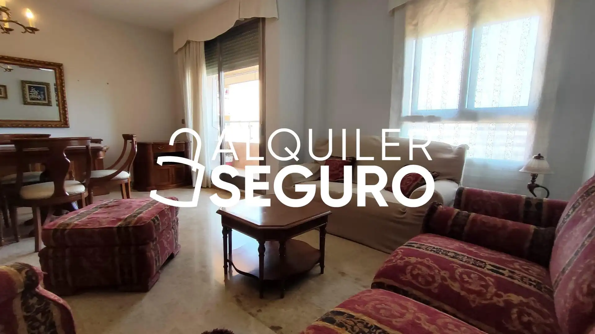 Living room of Flat for rent in Torrent  with Air Conditioner, Terrace and Storage room