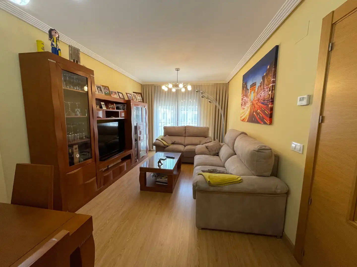 Wohnzimmer von Wohnung zum Verkauf in Peñaranda de Bracamonte mit Heizung, Privatgarten und Parkett