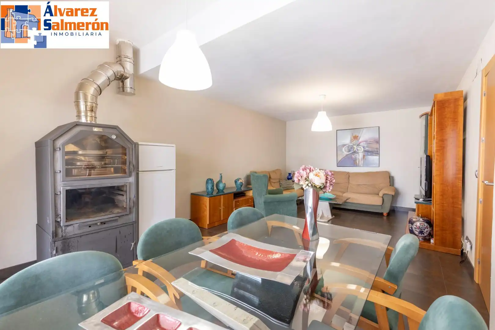 Wohnzimmer von Haus oder Chalet zum Verkauf in Alfacar mit Heizung und Schwimmbad