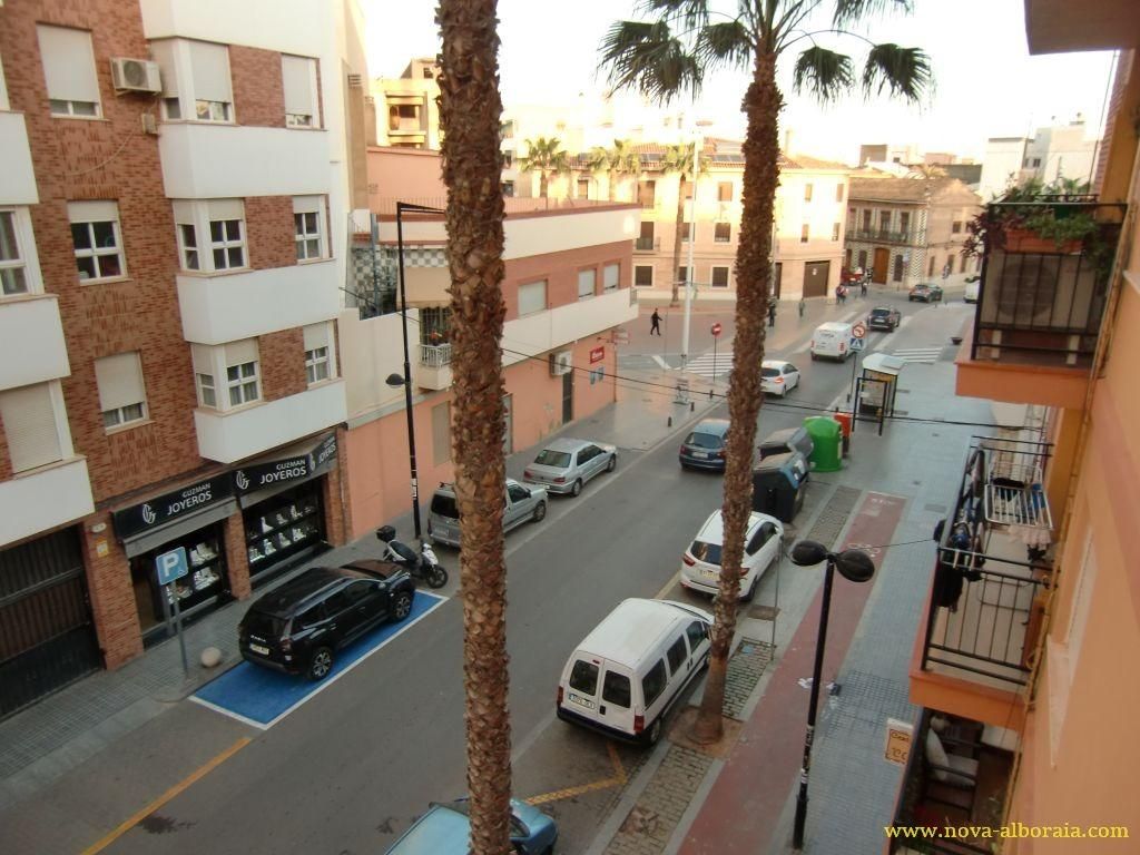 Exterior view of Flat to rent in Alboraya  with Air Conditioner, Parquet flooring and Storage room