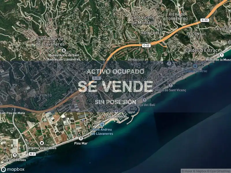 Exterior view of Flat for sale in Sant Andreu de Llavaneres