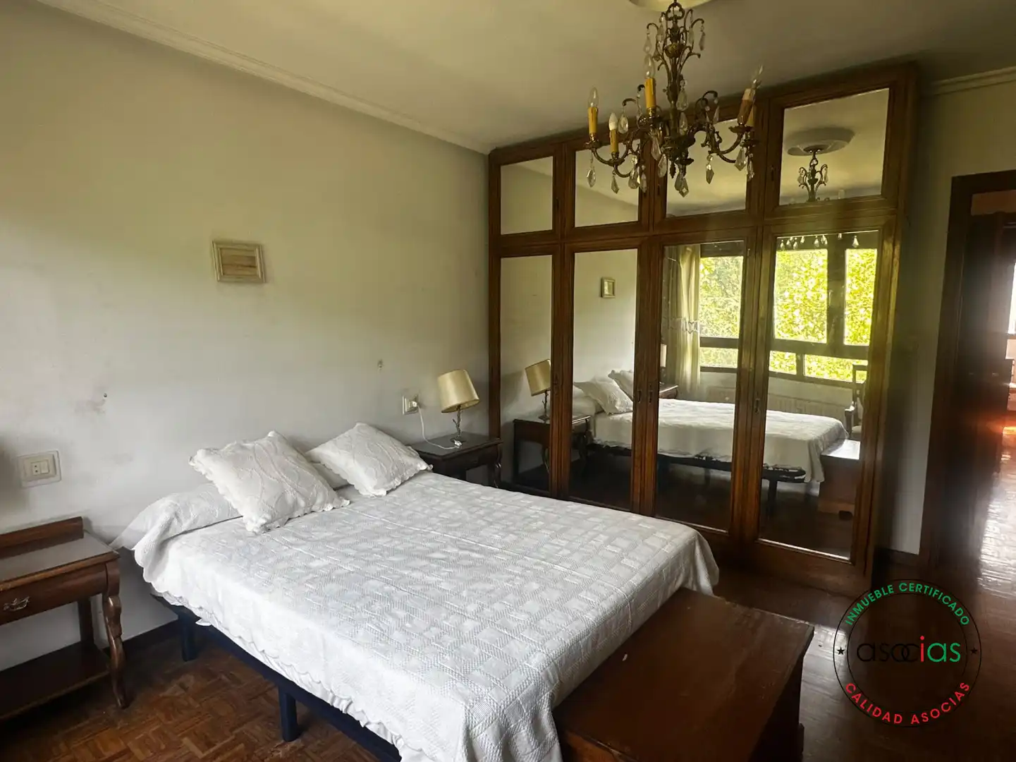 Schlafzimmer von Wohnung zum Verkauf in Langreo mit Heizung, Abstellraum und Balkon
