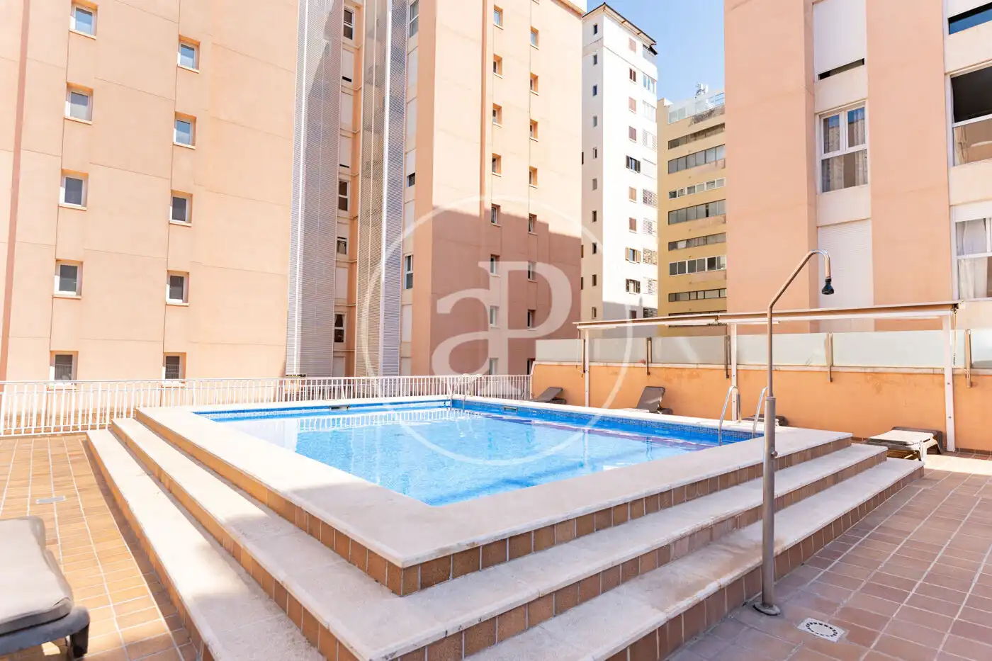 Swimming pool of Flat for sale in  Palma de Mallorca  with Air Conditioner, Heating and Private garden