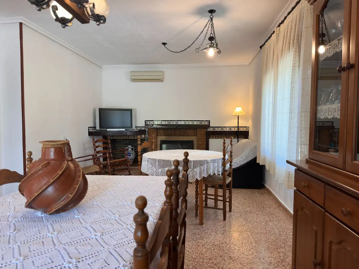 Sala de estar de Casa o chalet en venta en Ontinyent con Aire acondicionado, Calefacción y Trastero
