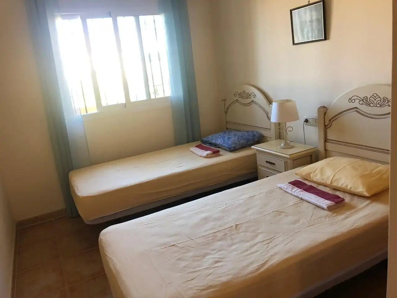 Dormitori de Casa o xalet de lloguer en Mijas amb Aire condicionat, Terrassa i Moblat