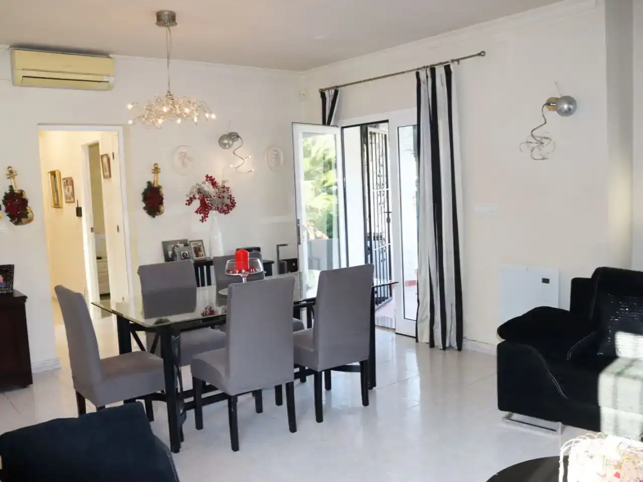 Dining room of Houses for sale in Murla  with Air Conditioner