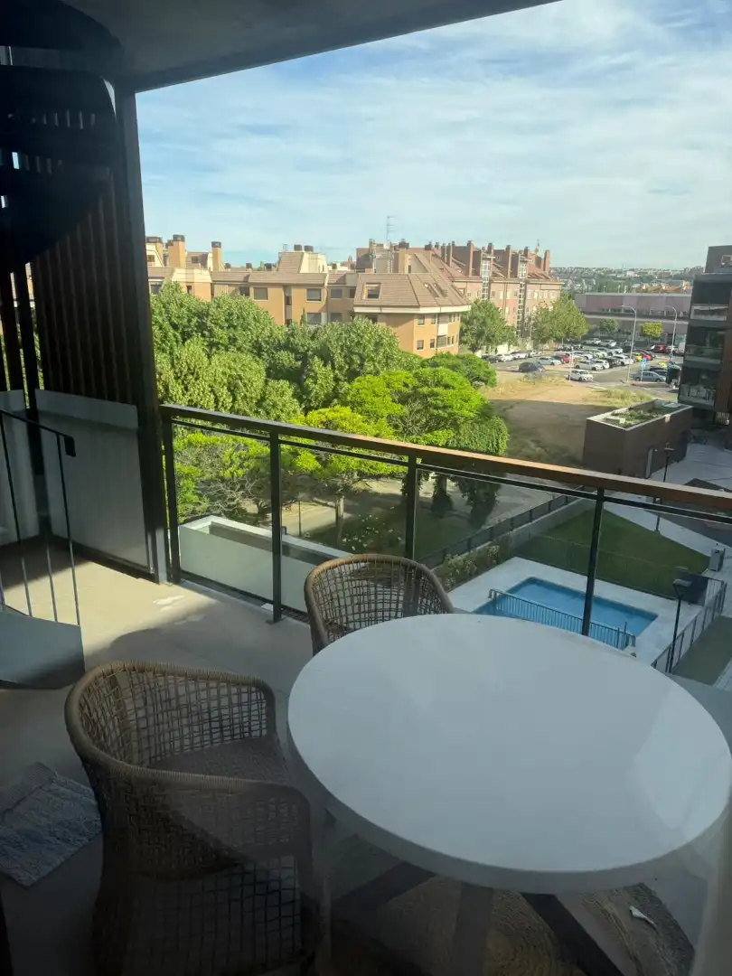 Terraza de Ático en venta en Valladolid con Calefacción, Parquet y Terraza