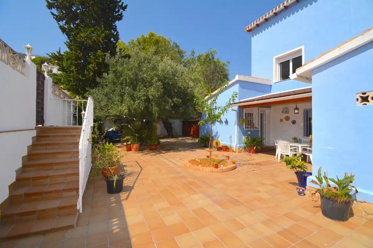 Jardín de Casa o chalet en venta en Dénia con Aire acondicionado, Calefacción y Jardín privado