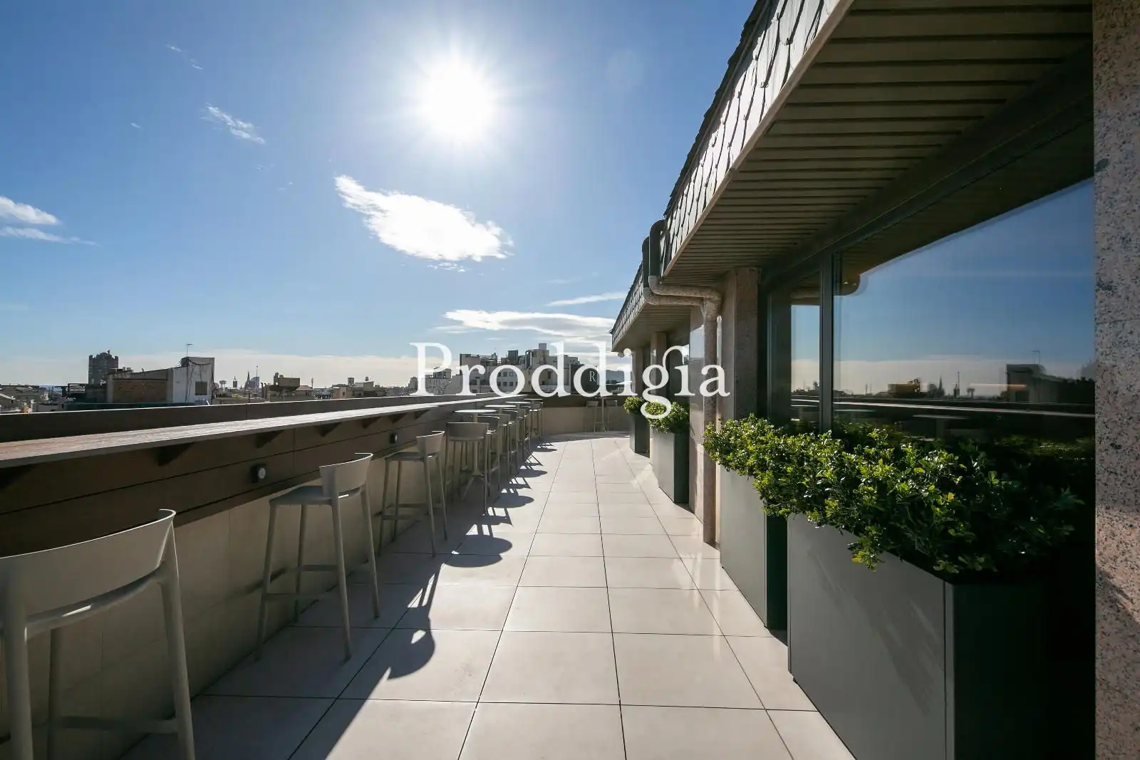 Terraza de Oficina de alquiler en Barcelona con Aire acondicionado, Calefacción y Terraza