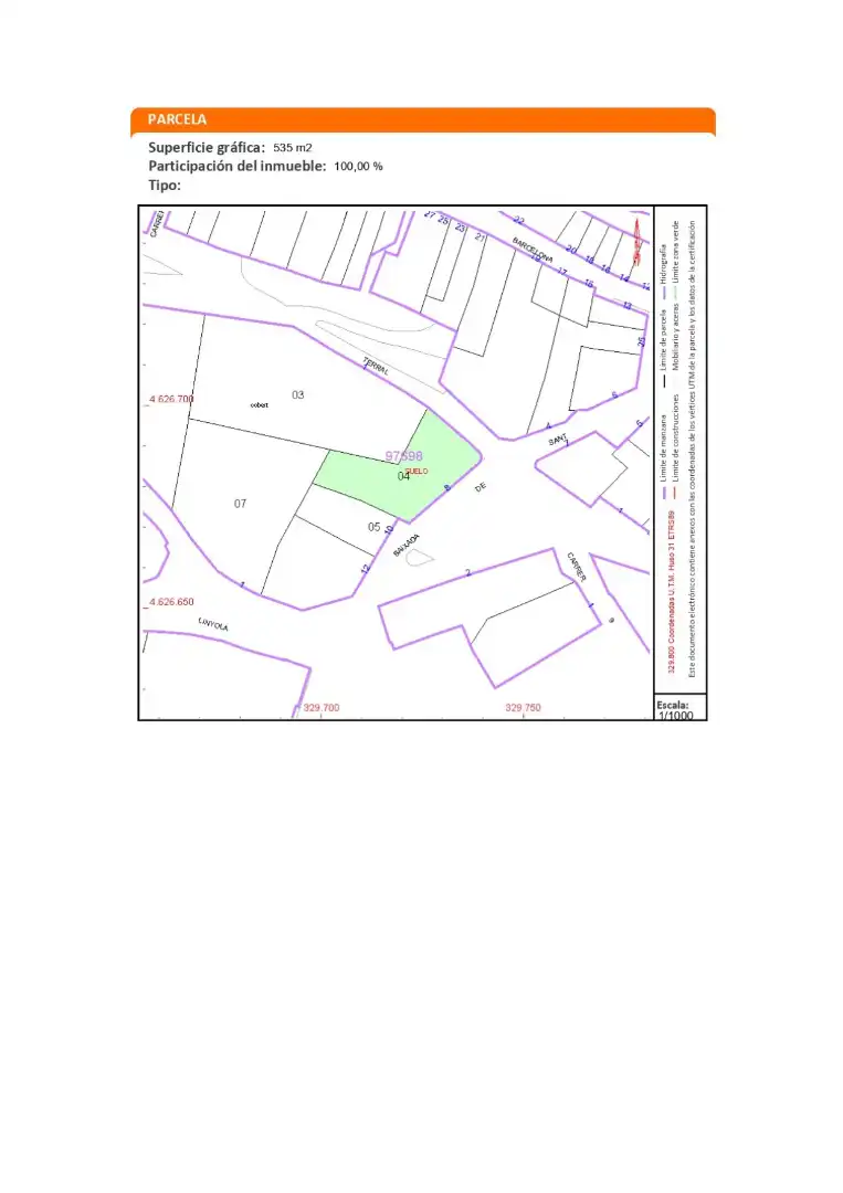 Residential land for sale in Carrer Baixada de Sant Bartomeu 1, imagen 4