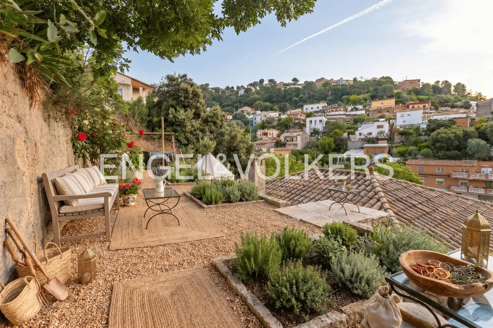 Terrassa de Casa o xalet en venda en Sant Cugat del Vallès amb Calefacció i Terrassa