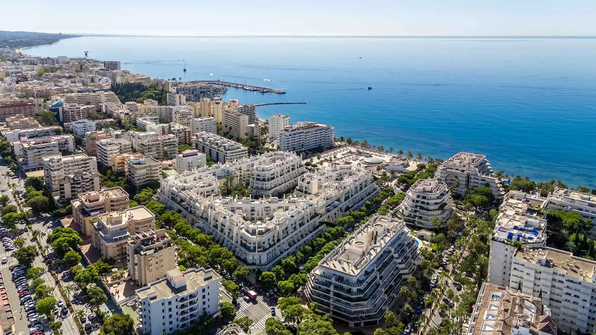 Vista exterior de Apartamento en venta en Marbella con Aire acondicionado, Terraza y Trastero