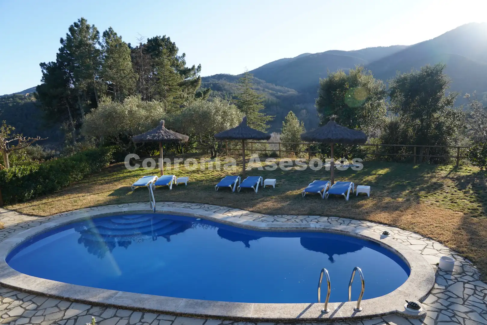 Piscina de Casa o xalet en venda en Arbúcies amb Aire condicionat, Calefacció i Jardí privat