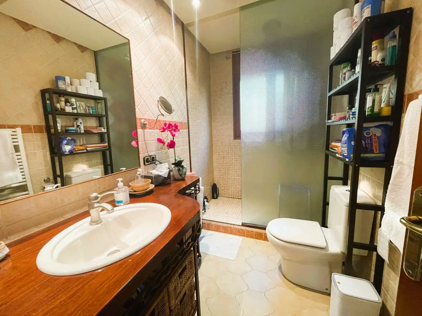 Baño de Casa o chalet en venta en Pineda de Mar con Calefacción, Jardín privado y Parquet