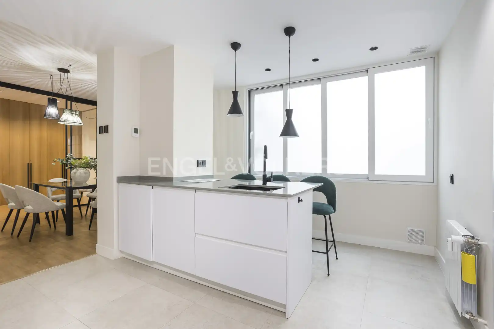 Cocina de Piso en venta en Madrid con Aire acondicionado, Calefacción y Parquet