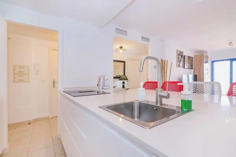 Cocina de Apartamento en venta en Almuñécar con Aire acondicionado, Terraza y Amueblado