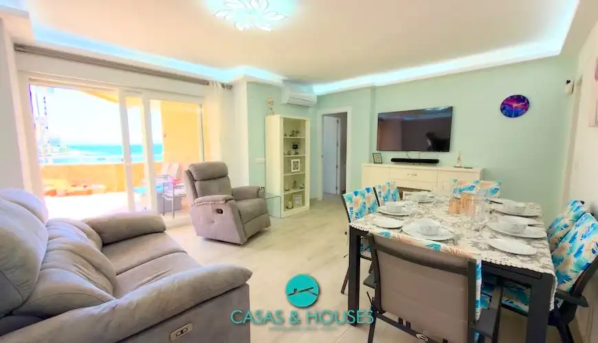 Living room of Apartments for sale in La Manga del Mar Menor  with Air Conditioner, Heating and Terrace