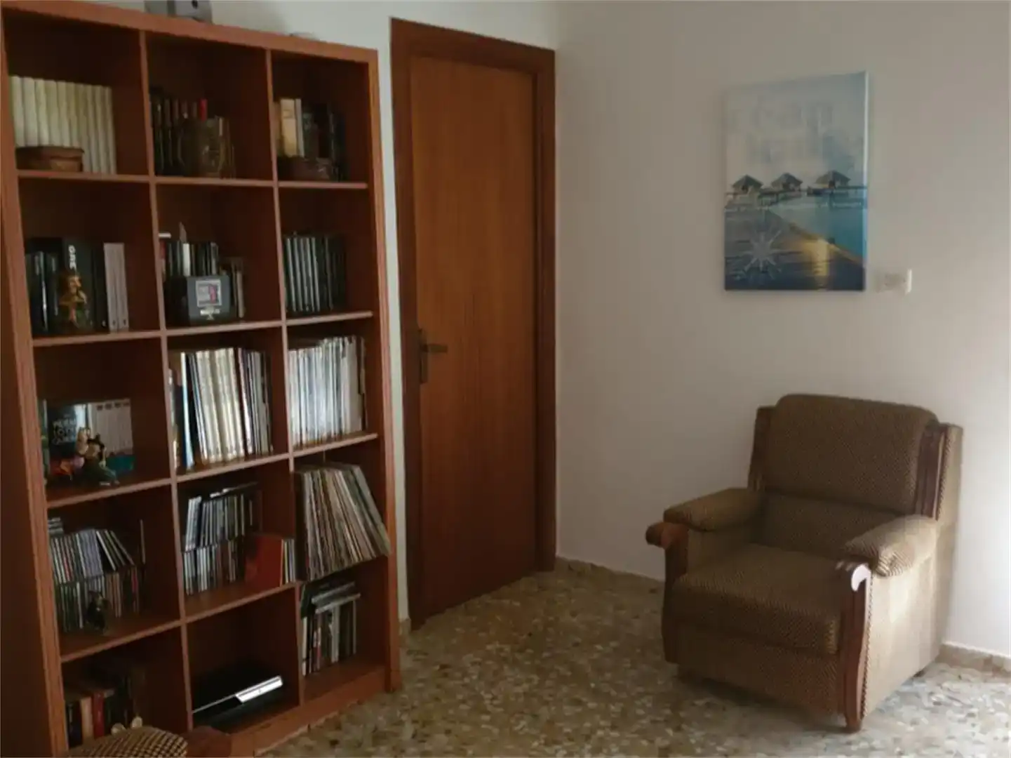 Sala d'estar de Casa adosada en venda en Alcaudete, Jaén
