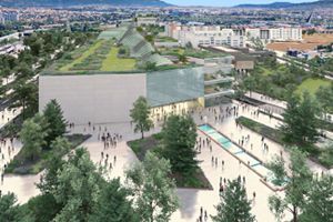 Exterior view of Industrial land for sale in Cerdanyola del Vallès