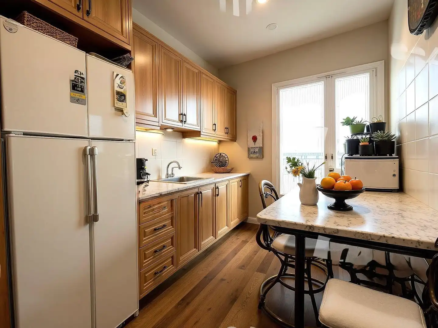 Kitchen of Flat for sale in Murcia  with Air Conditioner