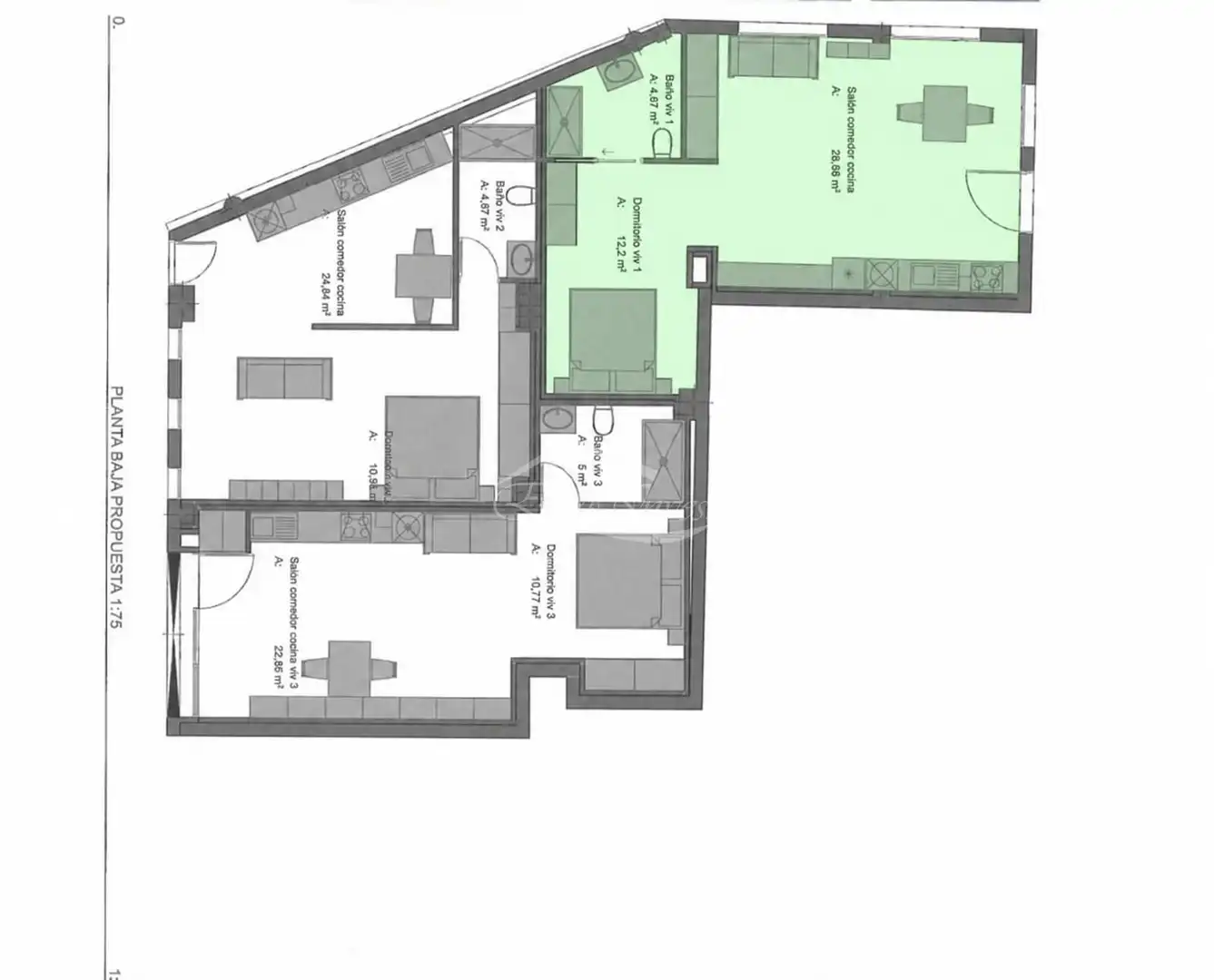Wohnung mit Pool zum Verkauf in Hercules, imagen 21