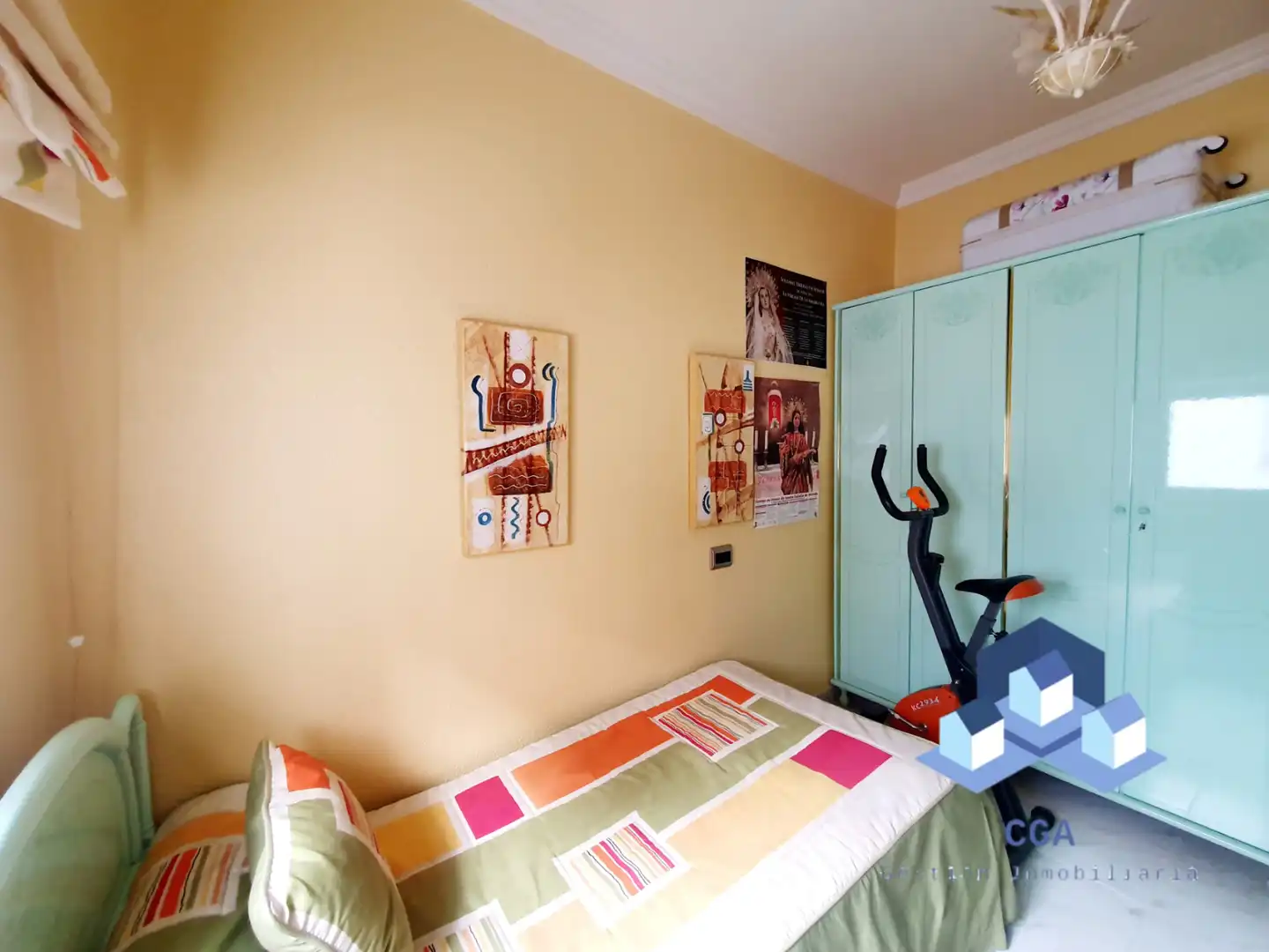 Bedroom of Flat for sale in Lorca  with Storage room, Furnished and Oven