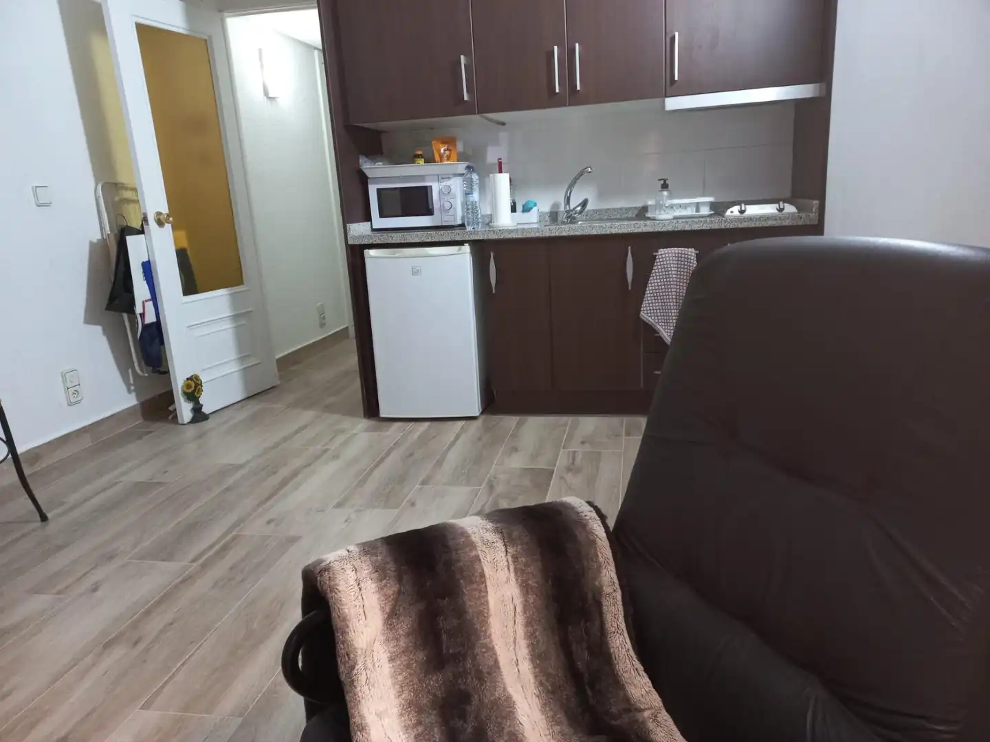 Cocina de Piso de alquiler en Valencia con Aire acondicionado, Calefacción y Parquet