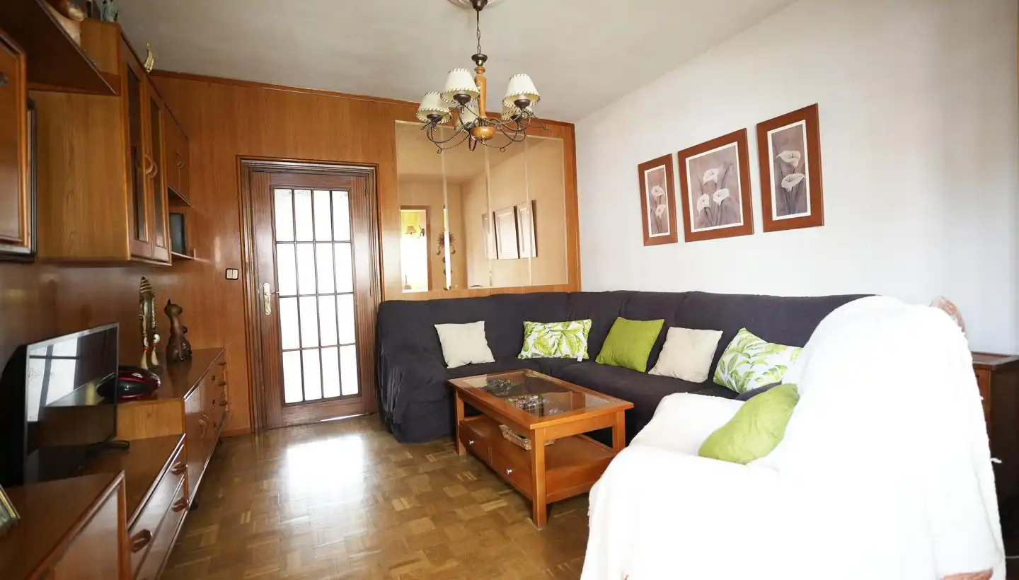 Sala de estar de Piso en venta en  Madrid Capital con Aire acondicionado, Calefacción y Terraza