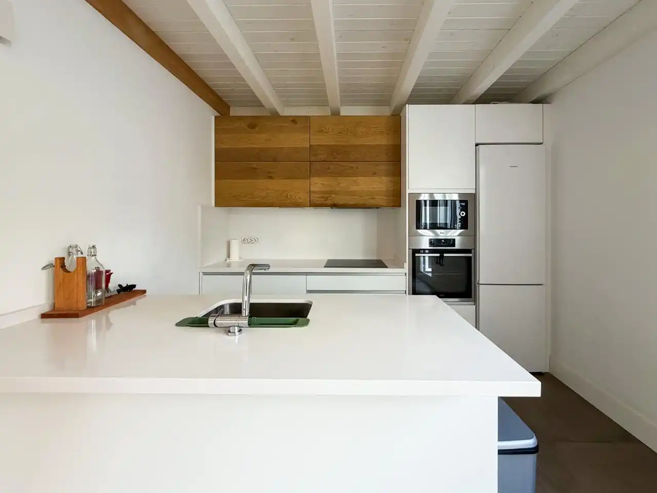 Küche von Maisonette zur Miete in Madrid mit Klimaanlage, Heizung und Terrasse