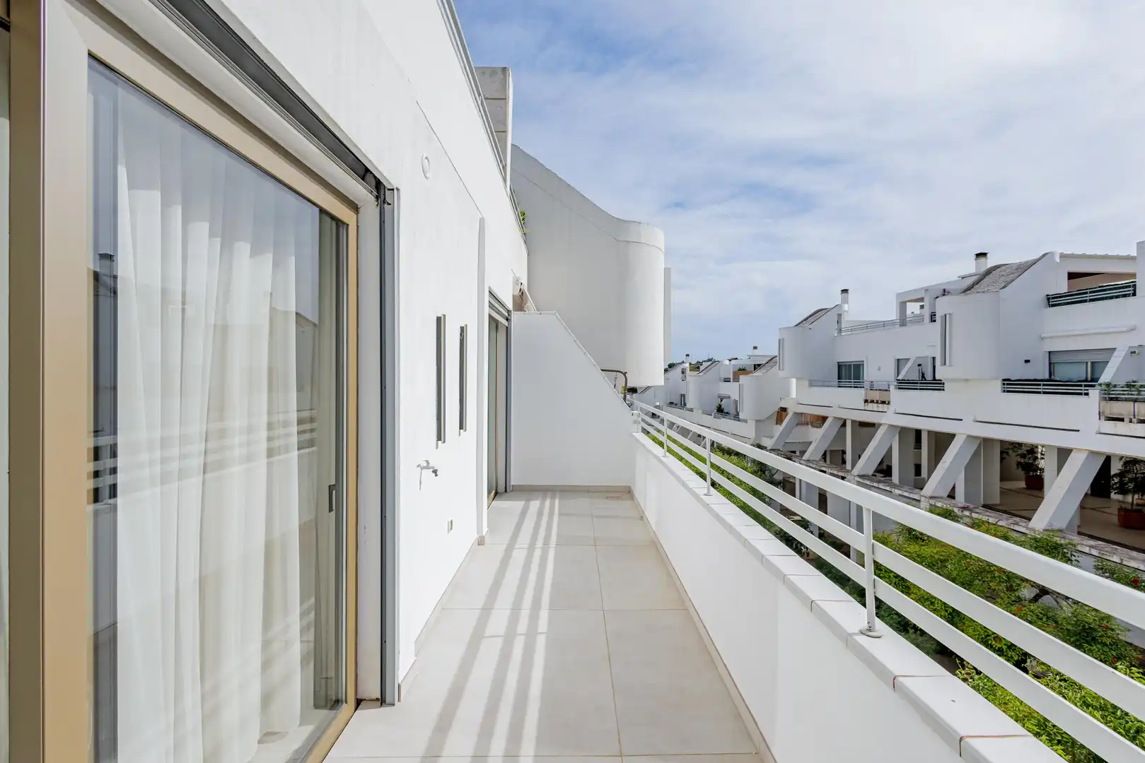 Terraza de Ático en venta en Mijas con Aire acondicionado, Calefacción y Jardín privado
