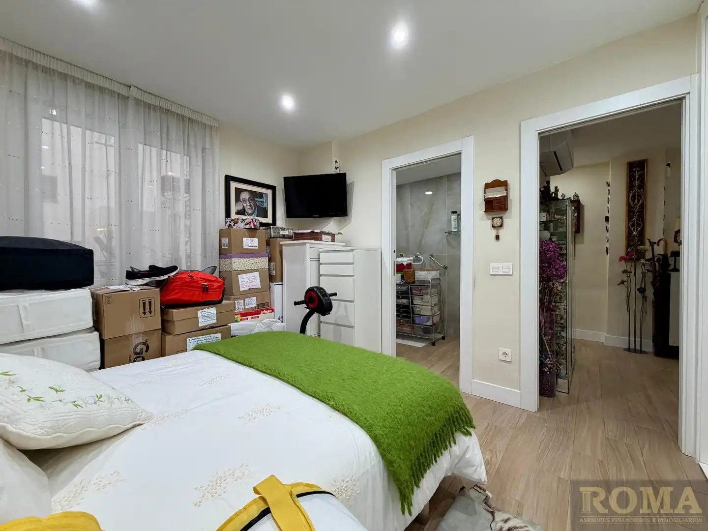 Bedroom of Flat for sale in Salamanca  with Heating, Terrace and Balcony