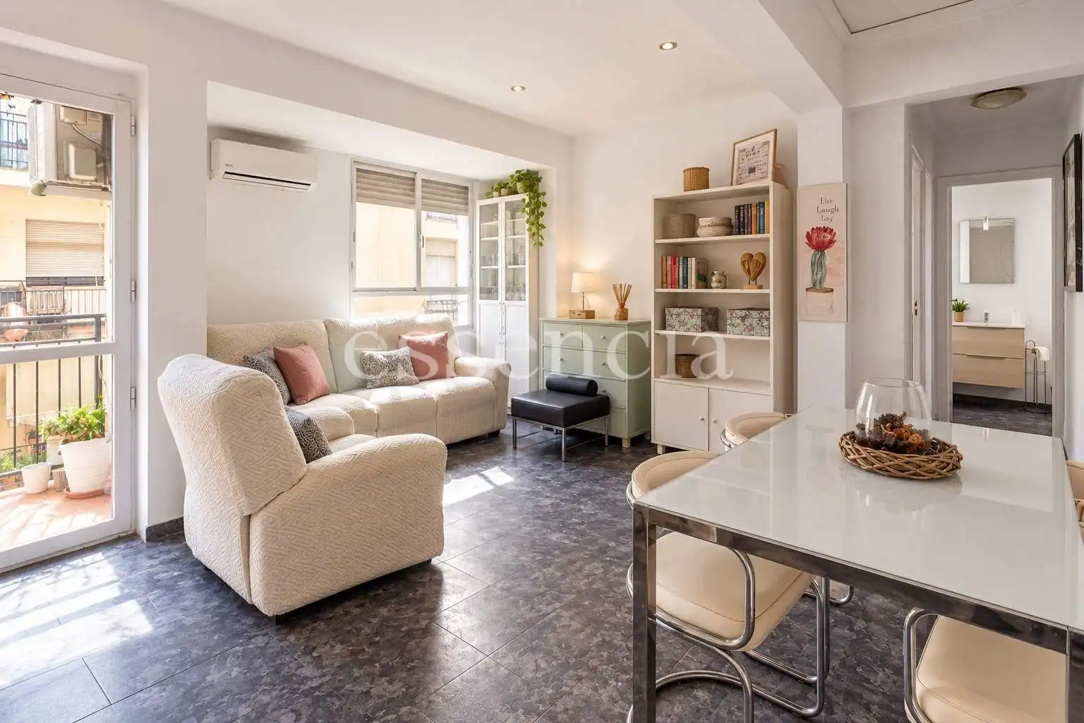Living room of Flat for sale in Gandia  with Air Conditioner and Balcony