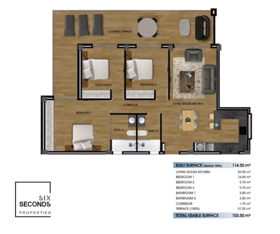 Apartment with pool for sale in Las Lomas de Rame - Bahía Bella, imagen 22