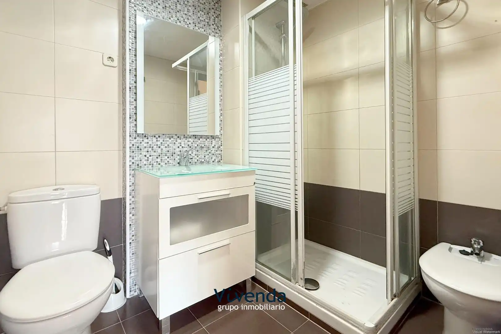 Bathroom of Flat for sale in Móstoles  with Air Conditioner, Heating and Terrace