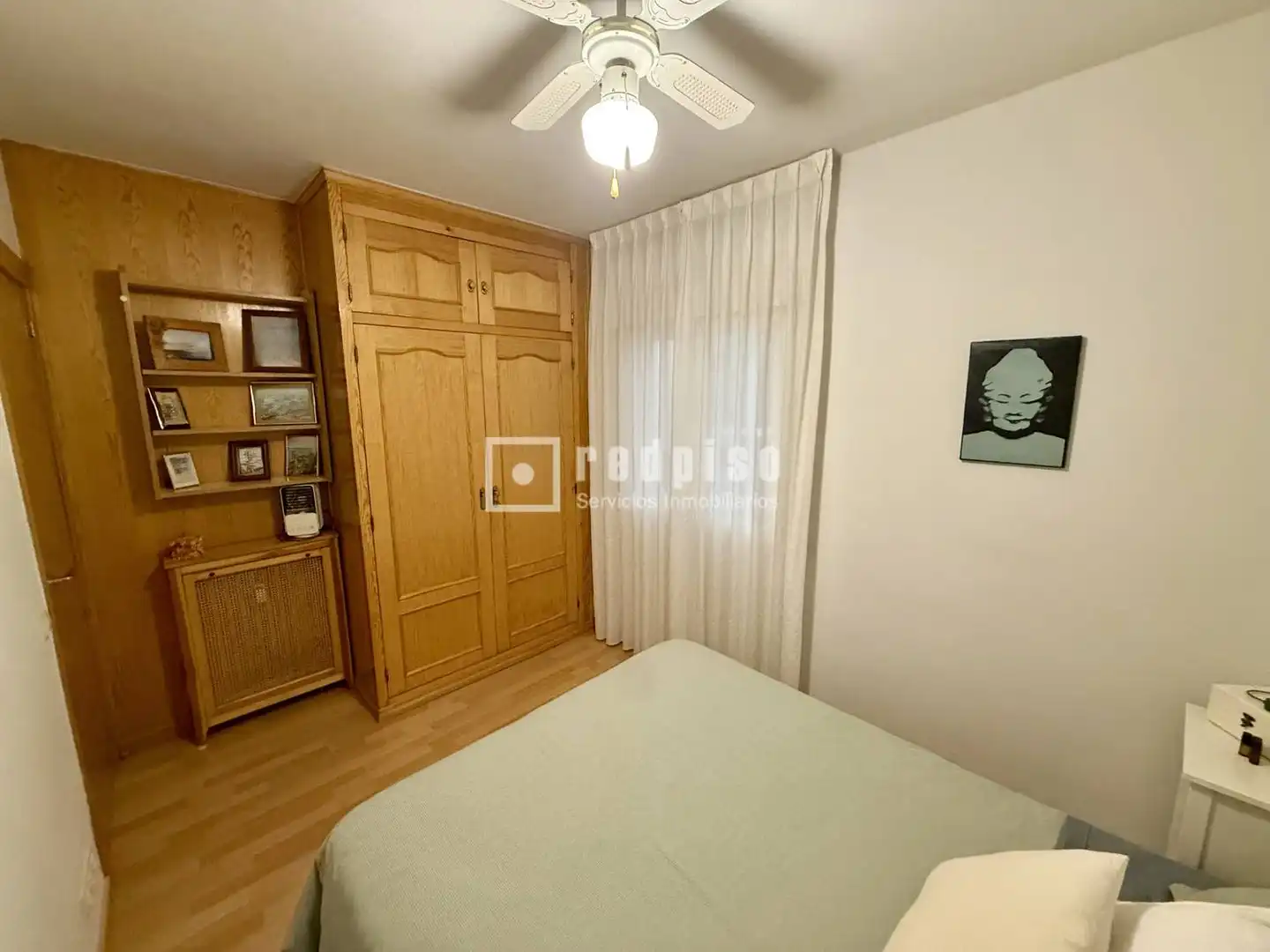 Schlafzimmer von Wohnung zum Verkauf in Madrid mit Klimaanlage, Heizung und Privatgarten