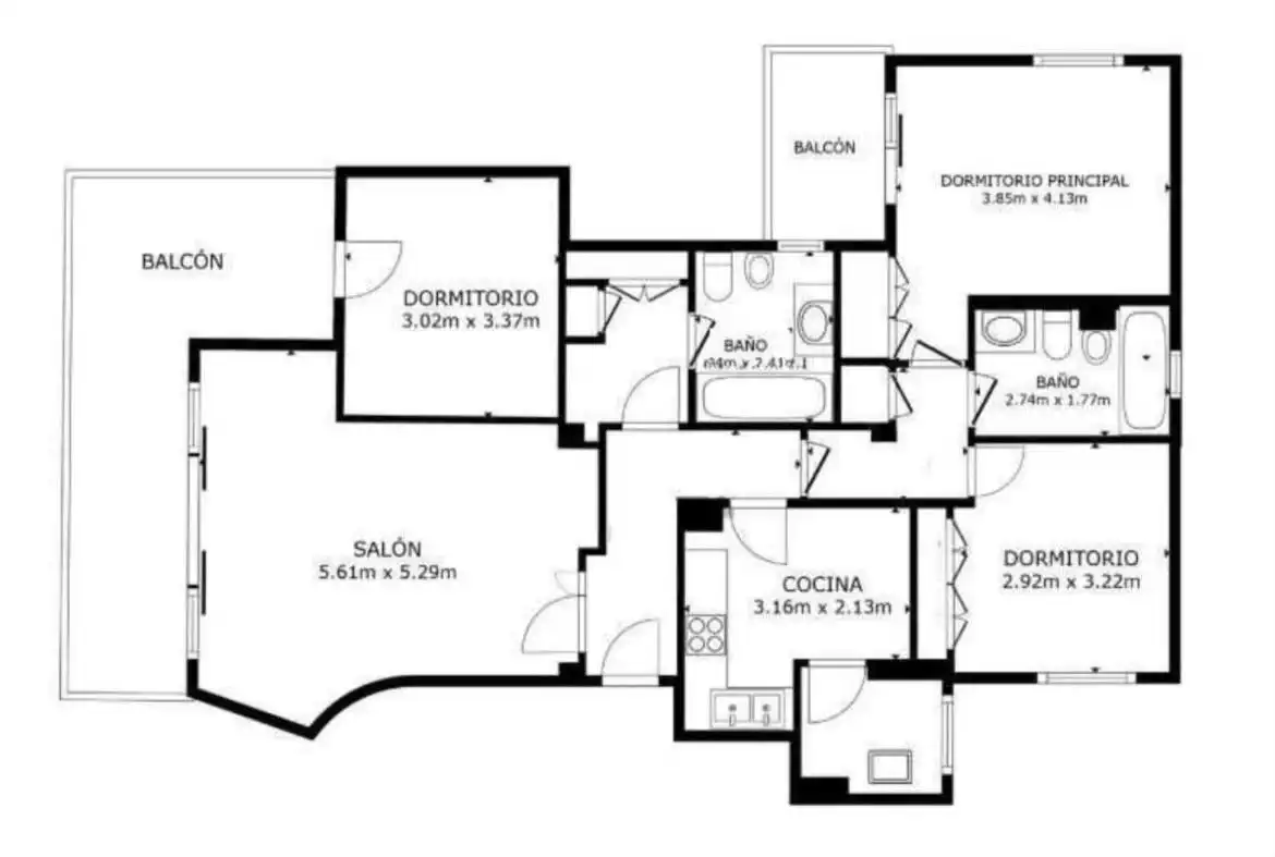 Apartamento en venta en Sitges con Aire acondicionado, Calefacción y Jardín privado