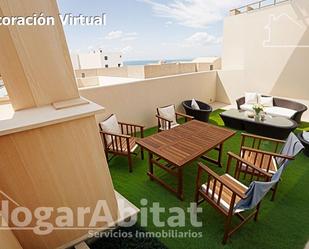 Terrace of Attic for sale in Emperador  with Air Conditioner, Heating and Private garden