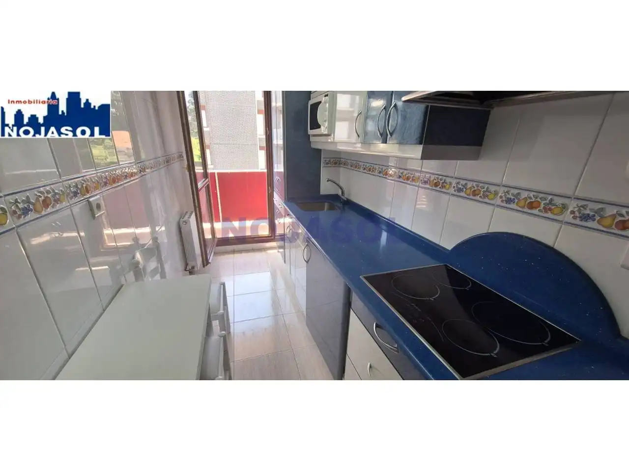 Cocina de Apartamento de alquiler en Noja con Calefacción, Terraza y Amueblado