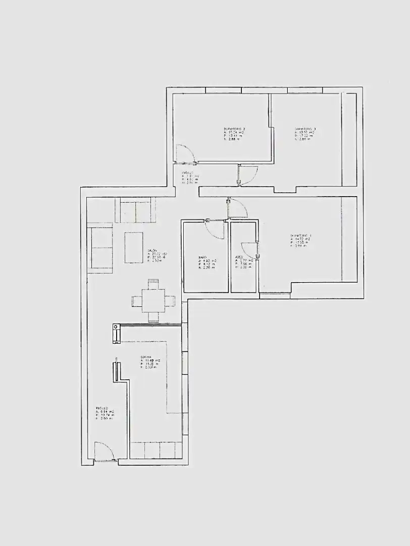 Wohnung zur Miete in Madrid mit Klimaanlage, Heizung und Parkett