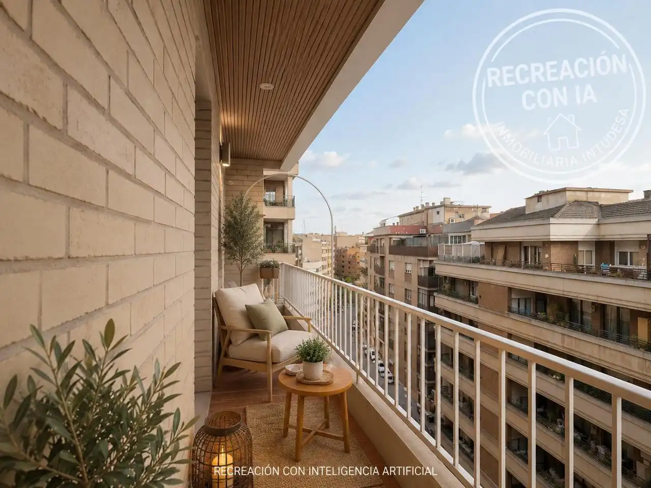 Terrasse von Wohnung zum Verkauf in Tudela mit Heizung und Terrasse