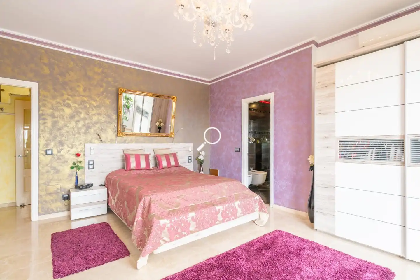 Dormitori de Casa o xalet en venda en Alhaurín de la Torre amb Aire condicionat, Jardí privat i Terrassa